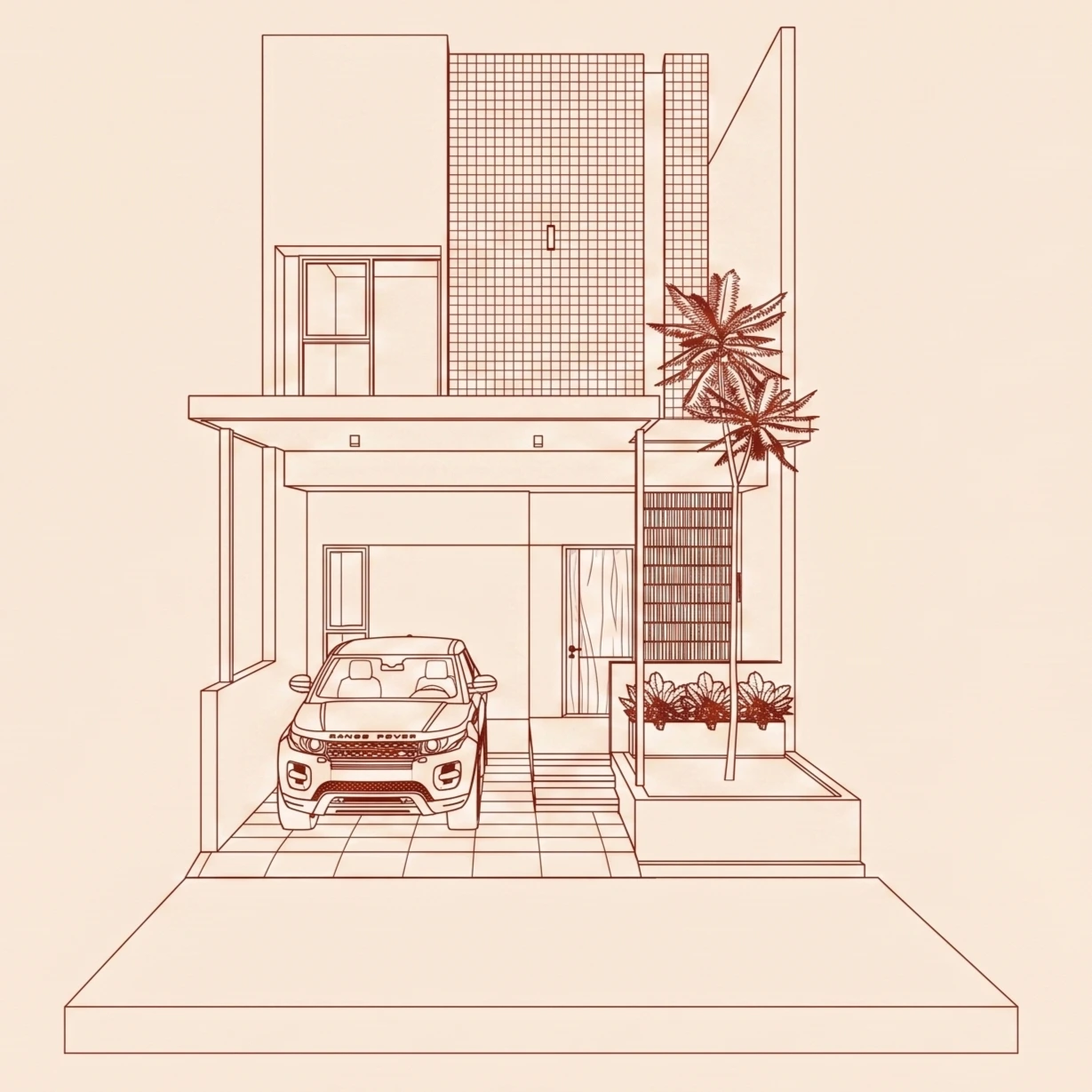 Ilustrasi Arsitektur